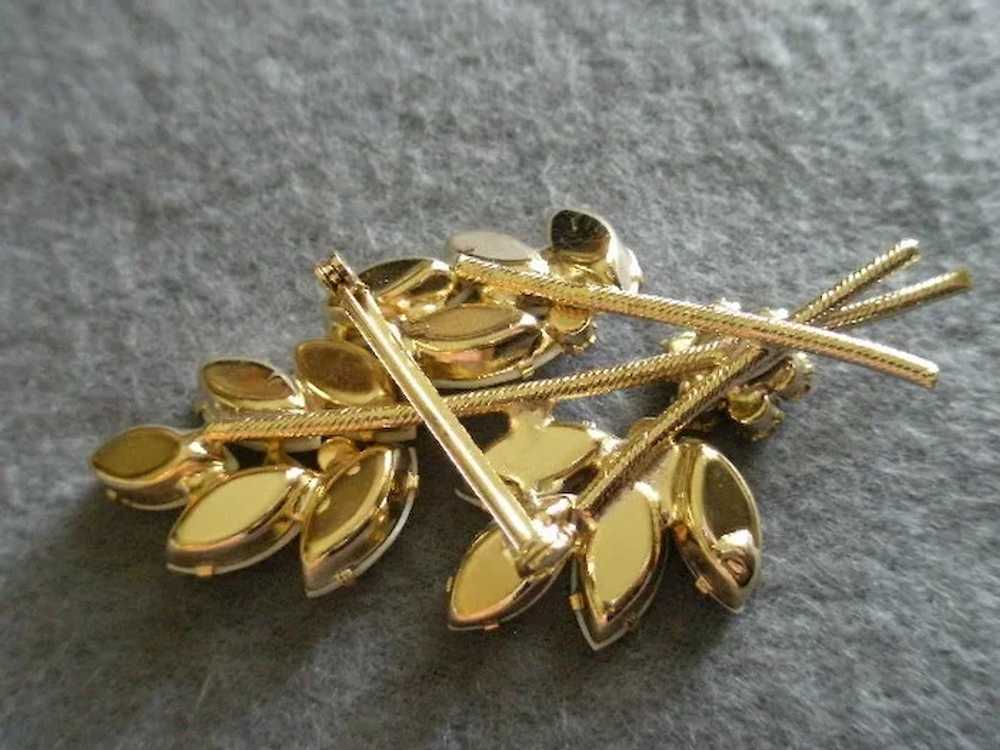 Juliana (DeLizza & Elster) Gold-Tone, White Marqu… - image 6