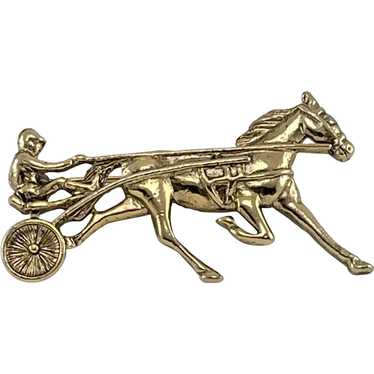 Vintage racing pin gold - Gem