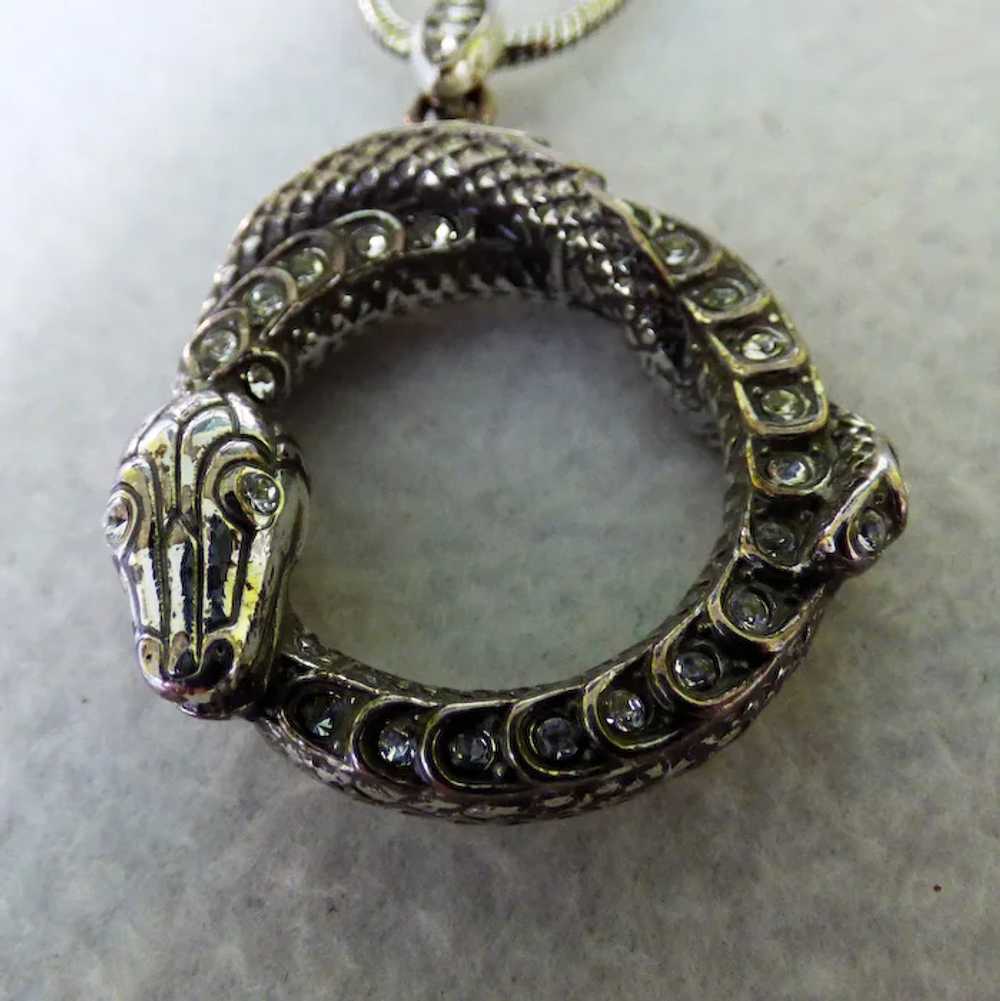 Brighton Coiled Snake Necklace - image 3