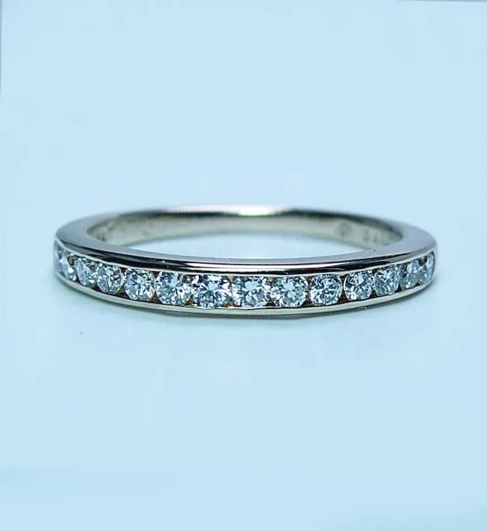 Vintage OSCAR HEYMAN Diamond Anniversary Eternity… - image 2