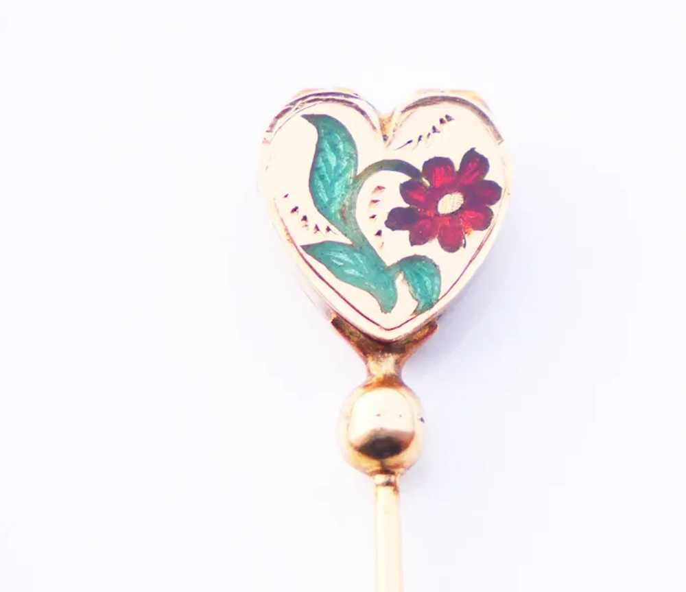 1820 Nordic Life Love Death Poison Pin Enamel 18K… - image 4