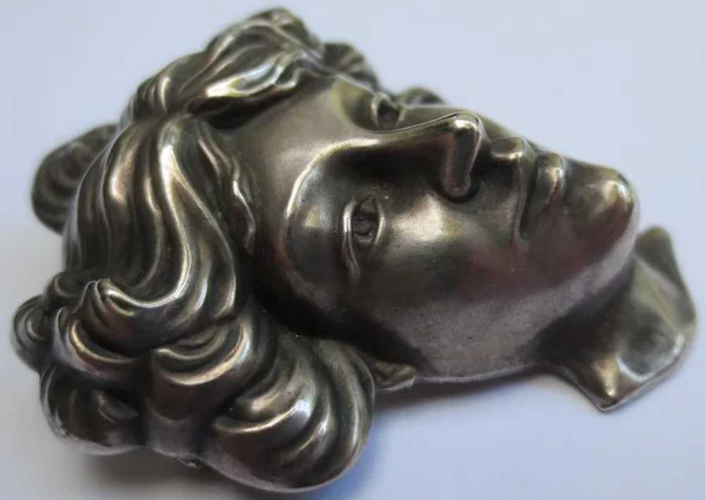 Antique Sterling Silver Gibson Girl Art Nouveau B… - image 3