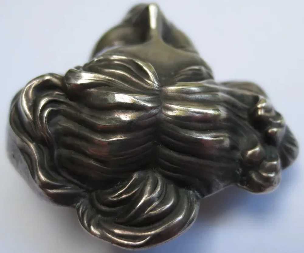 Antique Sterling Silver Gibson Girl Art Nouveau B… - image 5