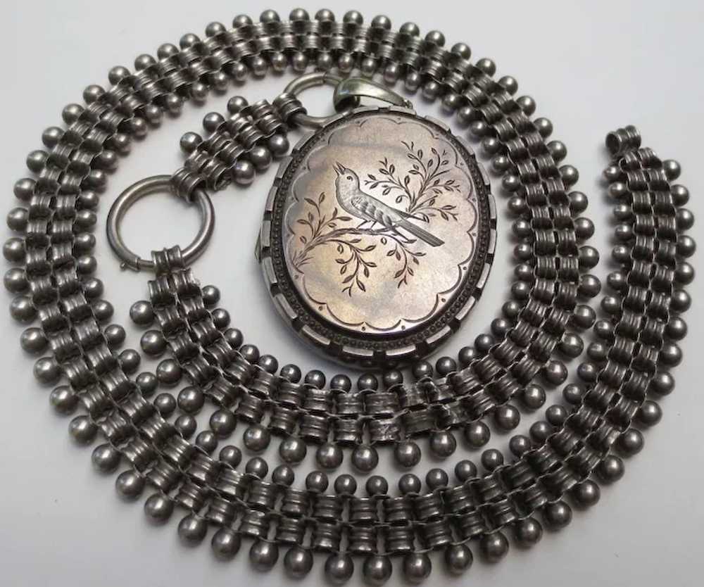 Simple Vintage Choker Necklace, Flat Book Chain Gold-Tone, Fashion  Statement - Past Enchantment