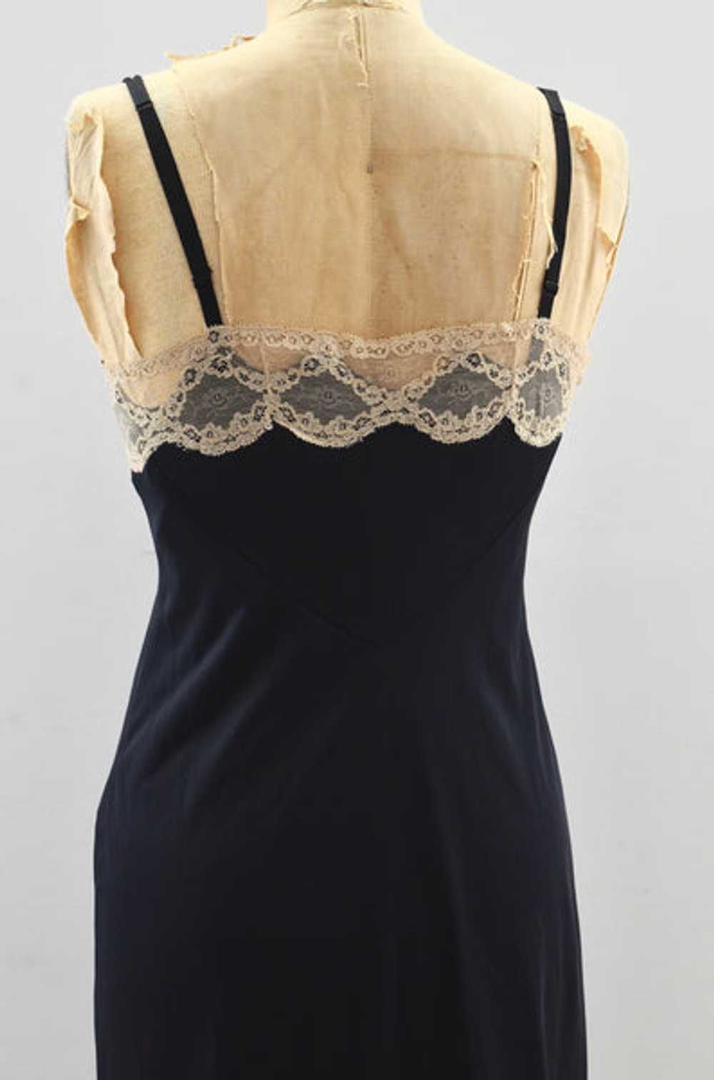 50's Black Lingerie - image 6