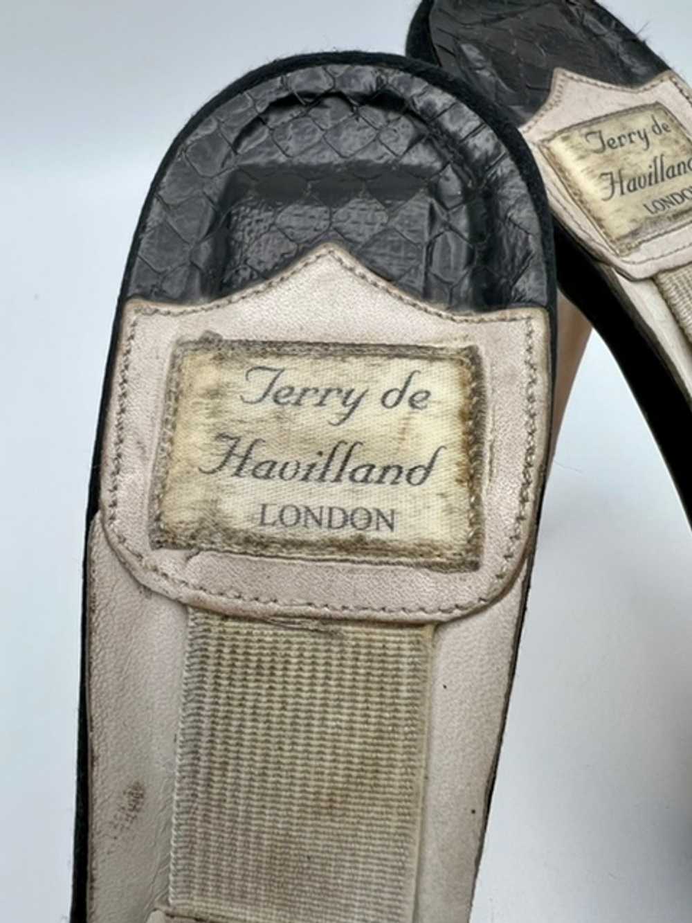 Terry de Havilland 70’s Jewelled Stiletto Mules - image 4