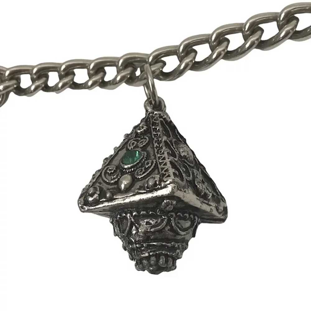Etruscan Revival Charm Bracelet - image 7