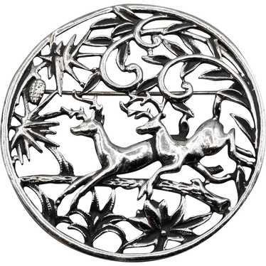 Sarah Coventry Brooch - Woodland Flight - 1958 - image 1