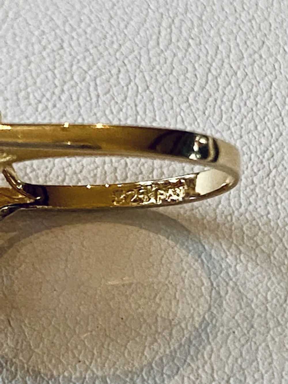 Sterling Silver Multi Gemstone Ring - image 2