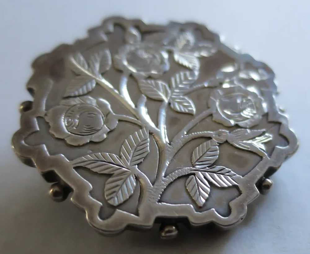 Late Victorian Aesthetic Period Sterling Silver R… - image 2