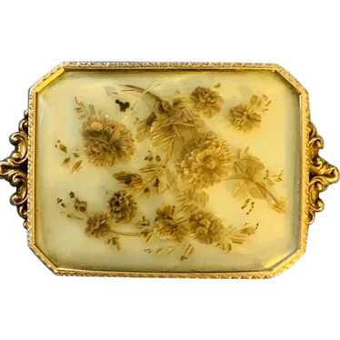 Hair Brooch, Victorian - image 1