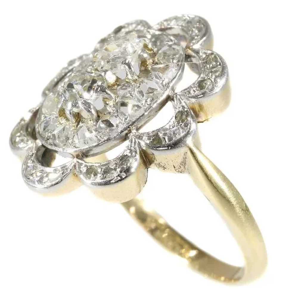 Unique Late Victorian Antique Diamond Engagement … - image 4