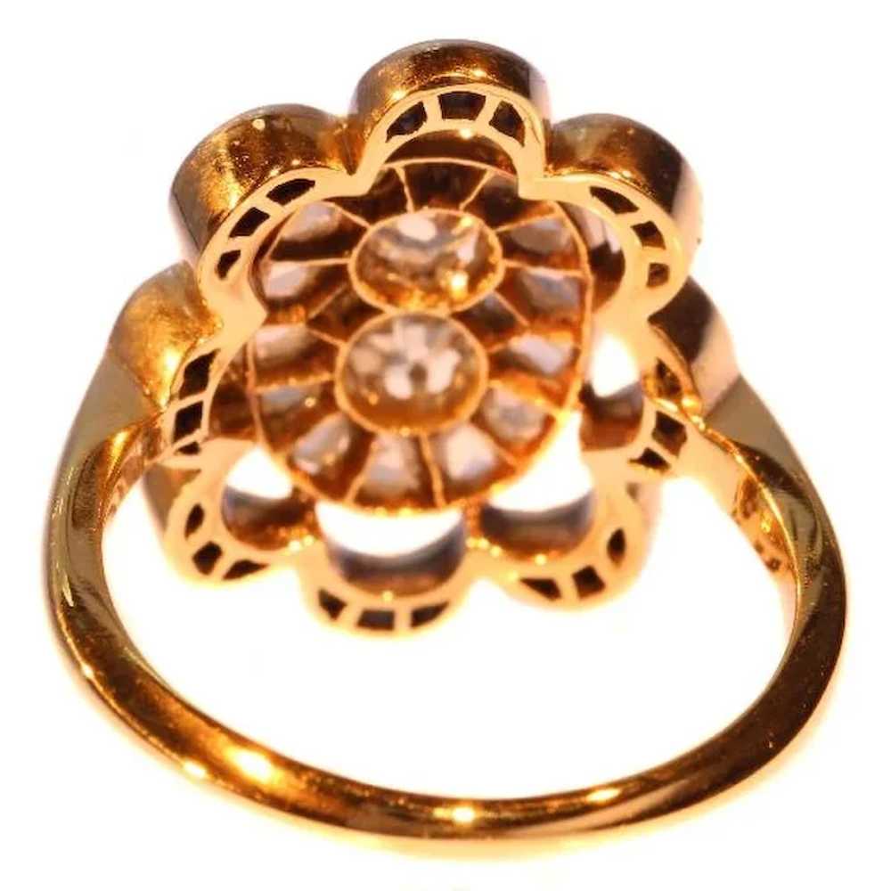 Unique Late Victorian Antique Diamond Engagement … - image 9