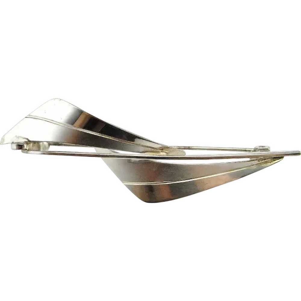 Artisan Brooch Artisan Pin Modernist Brooch Moder… - image 1