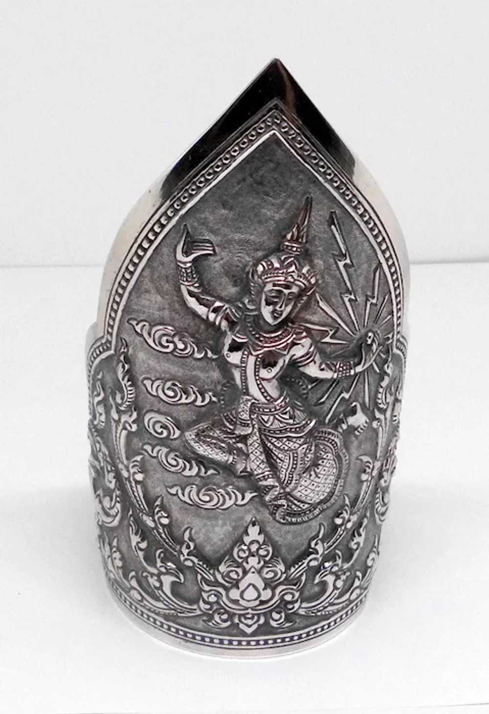 Thai Nakon Impressive Masterpiece of Siam Silver … - image 2