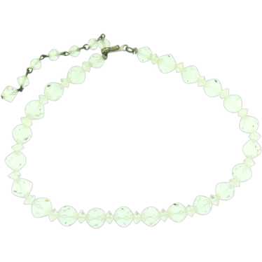 Signed Laguna crystal bead choker Necklace