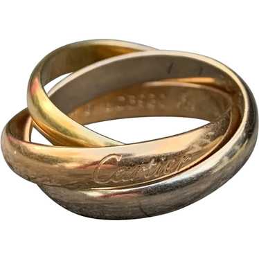 Cartier 18K Yellow Gold Rolling Ring