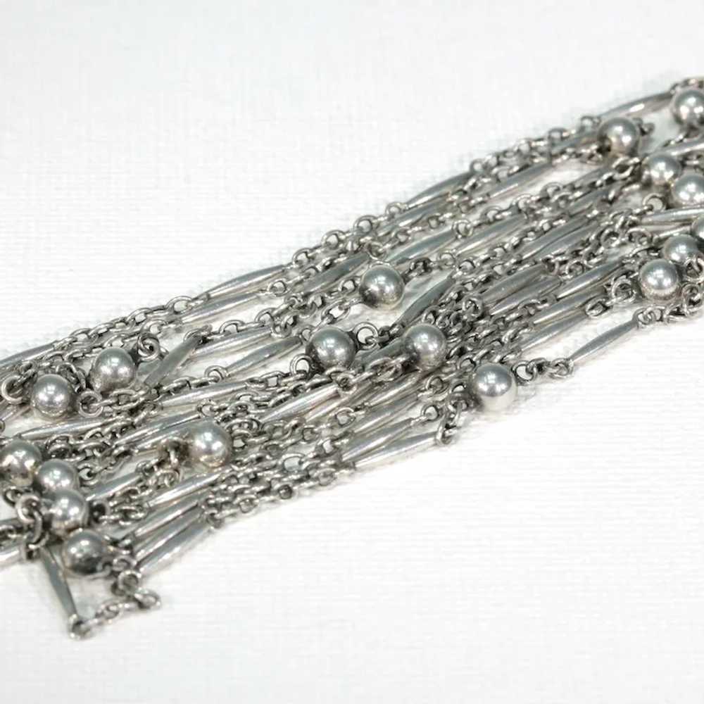 Antique Silver Murrle, Bennett and Co. Long Guard… - image 4