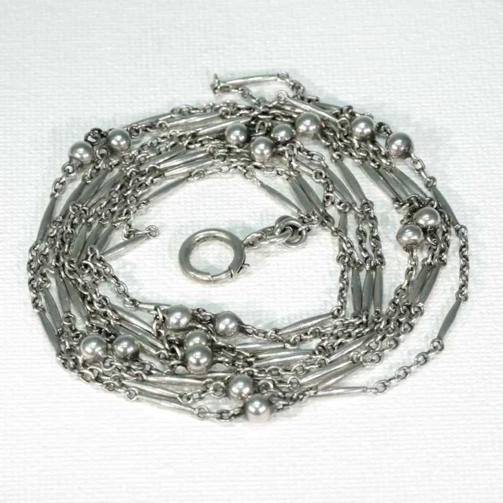 Antique Silver Murrle, Bennett and Co. Long Guard… - image 5