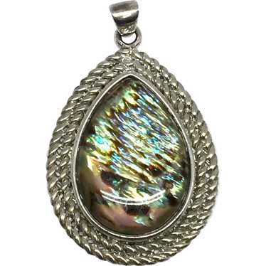 Abalone Pendant - Sterling Silver