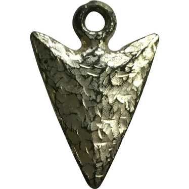 Vintage Indian Arrowhead Charm Early Plastics Jew… - image 1