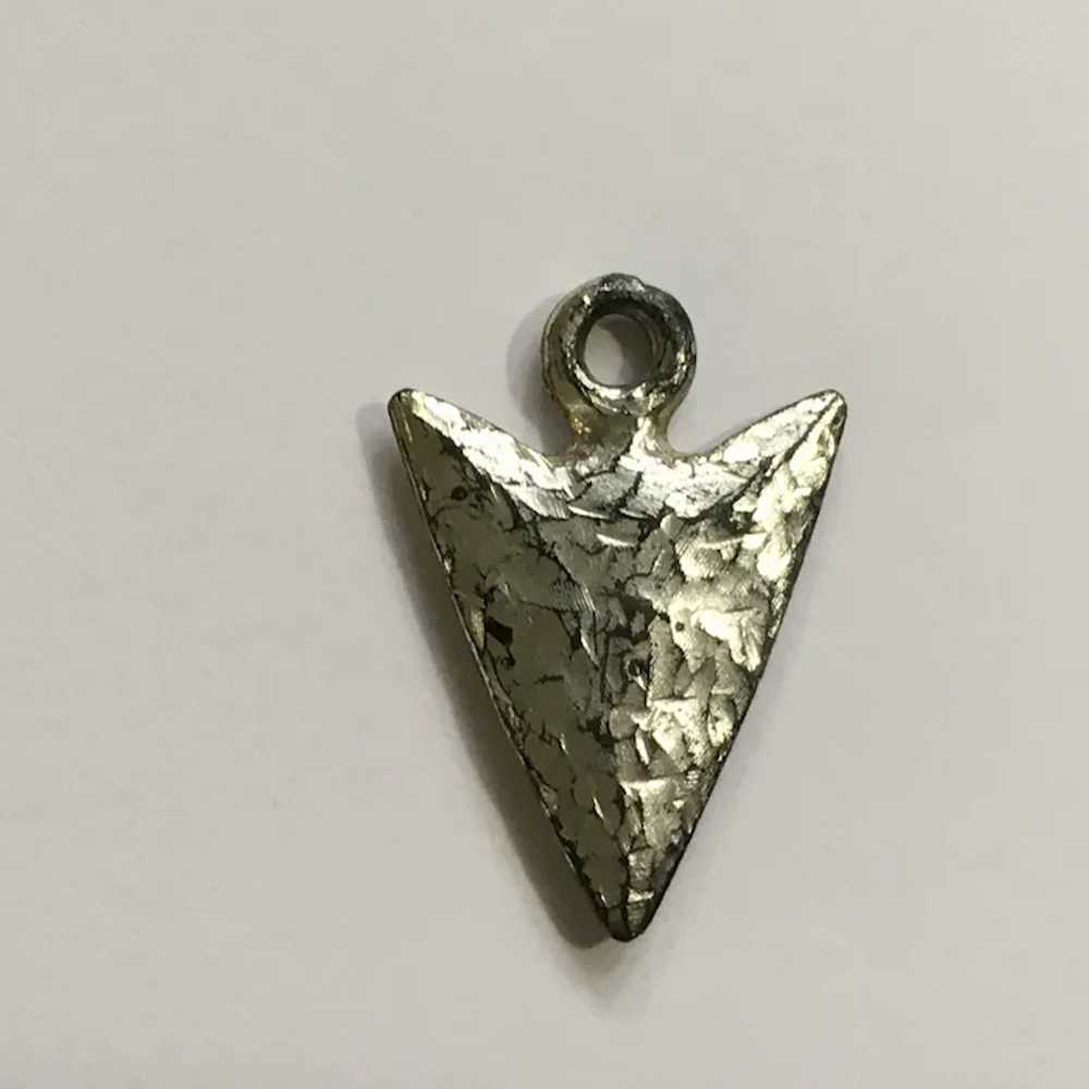 Vintage Indian Arrowhead Charm Early Plastics Jew… - image 2