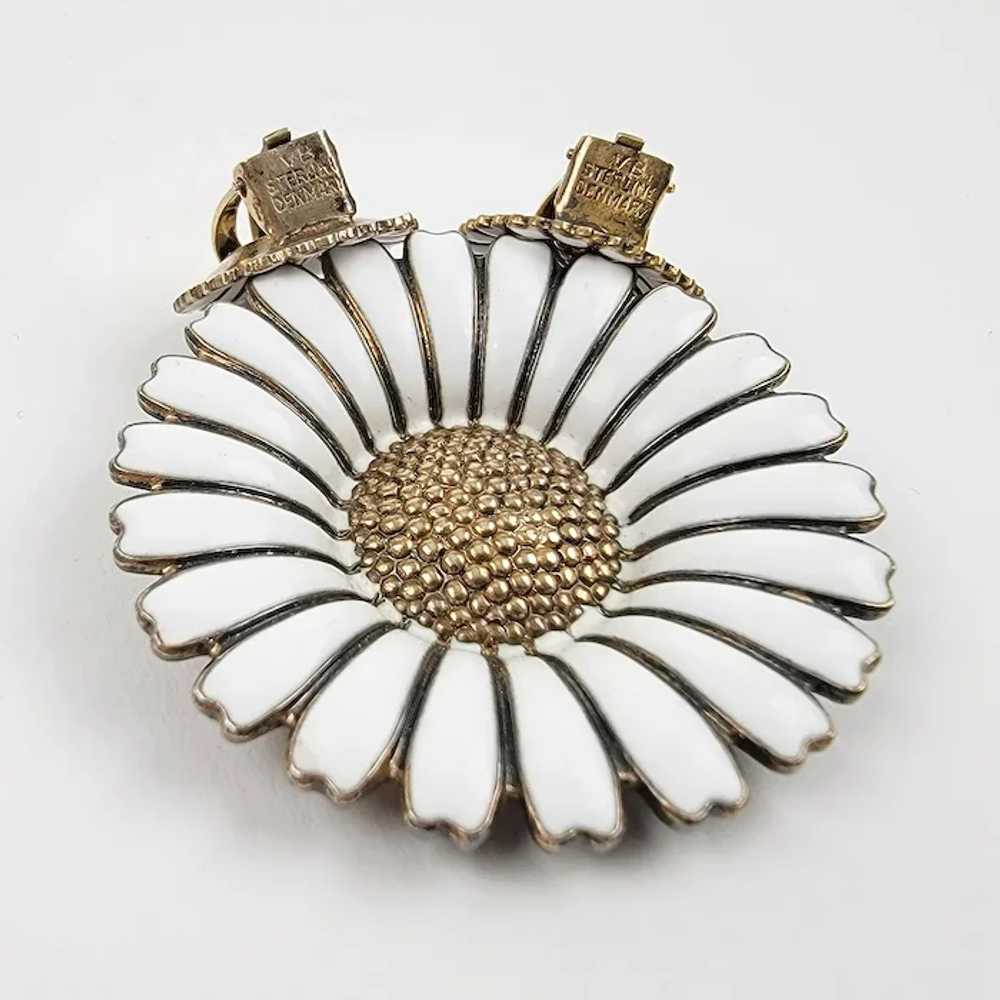 Volmer Bahner Denmark Brooch & Earrings Set Sterl… - image 7