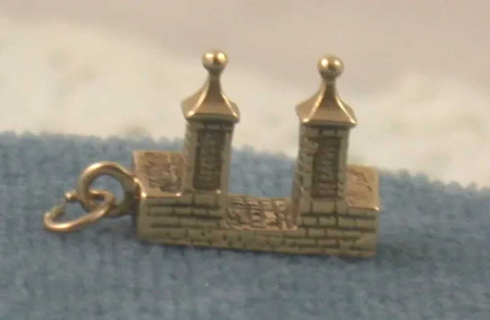 Estate 14K Tower of London Charm - image 1