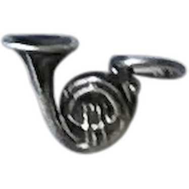 Vintage French Horn Charm