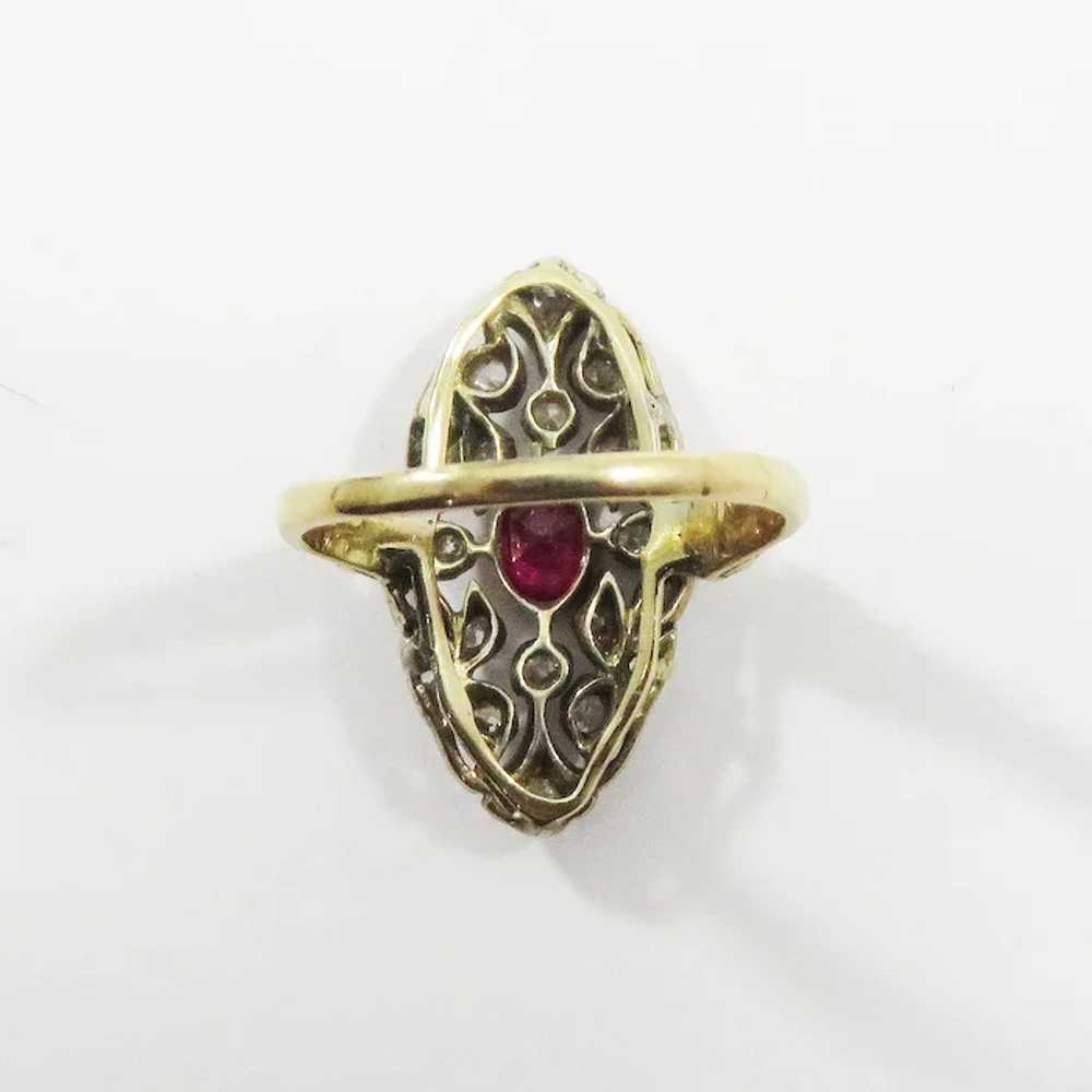 SPARKLING 1.07 Ct TW Belle Époque Ruby/OMC Diamon… - image 7