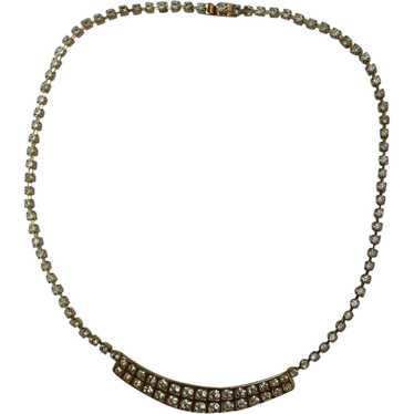 MONET Glam Rhinestone Necklace
