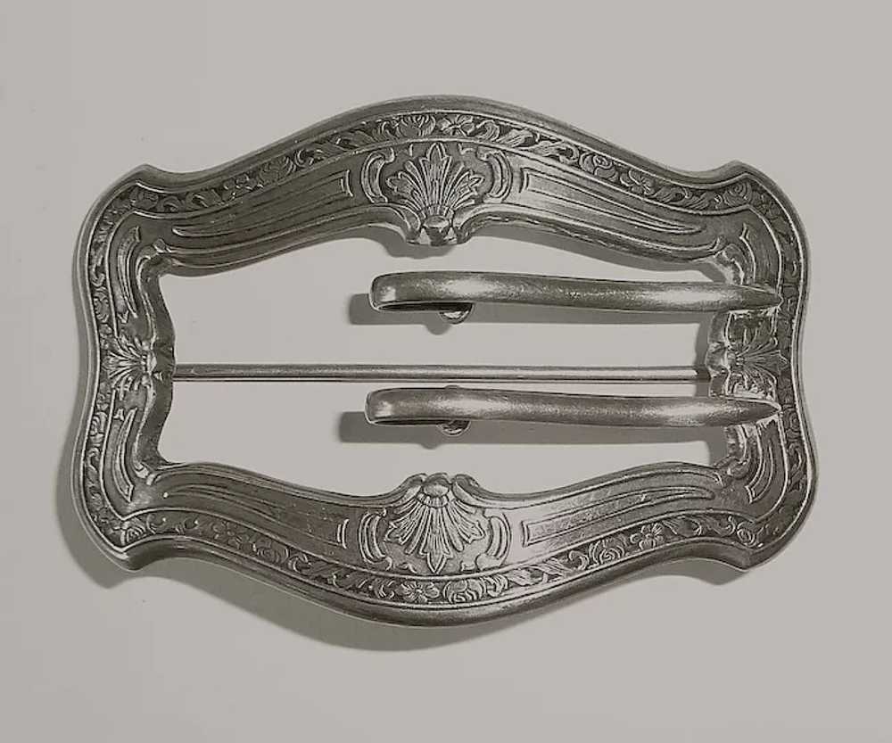 Antique Victorian Signed Sterling Sash Ornament B… - image 8