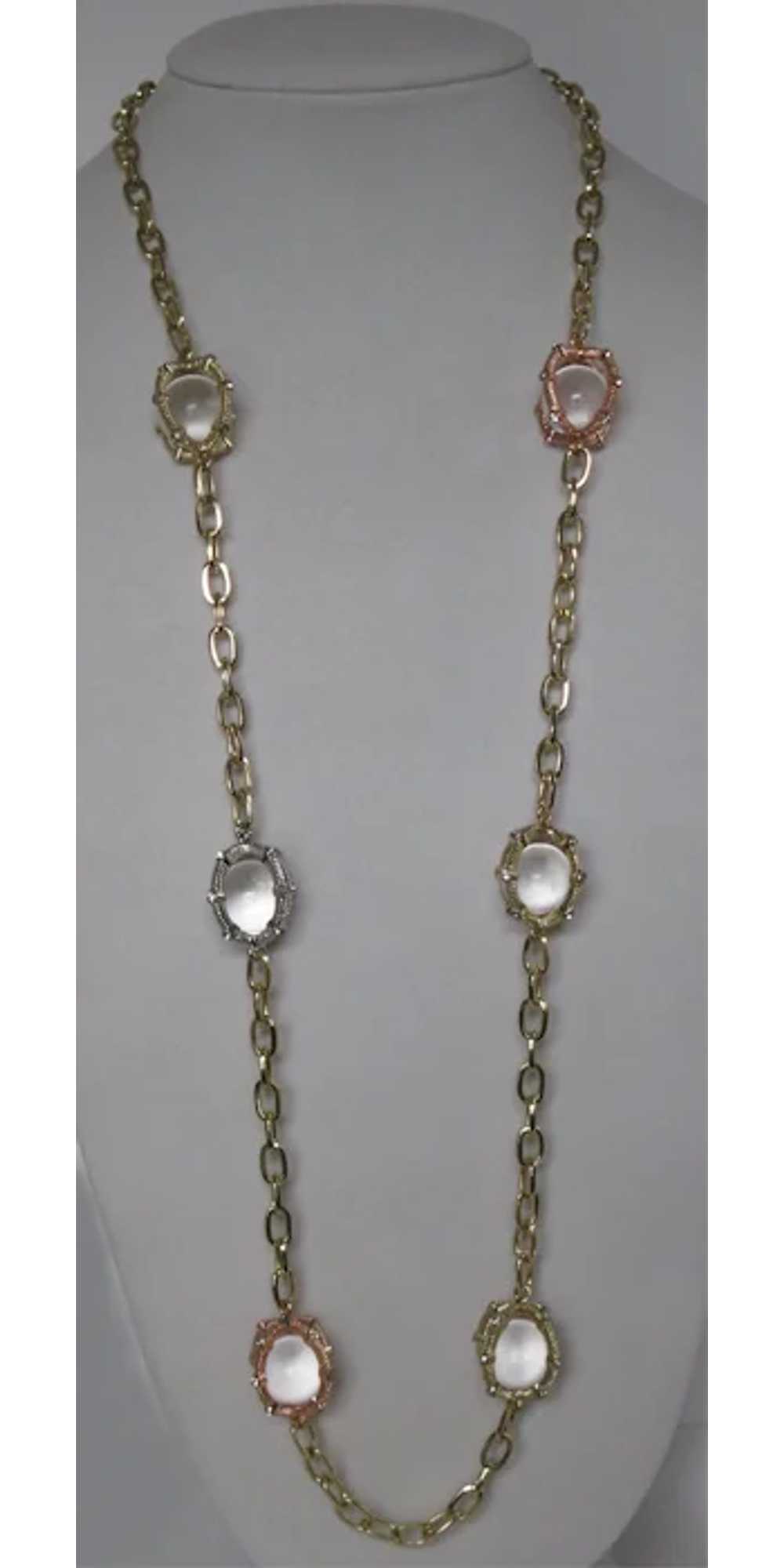 Vintage Pools of Light Necklace RJ Graziano - image 5