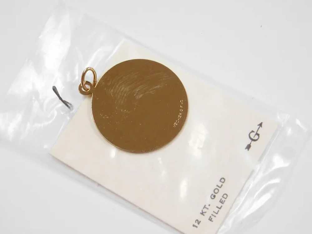 Vintage Ping Pong / Table Tennis Charm 12K G.F. New O… - Gem