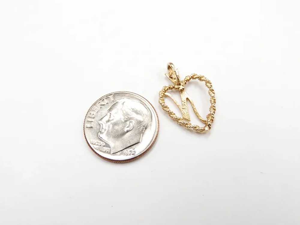 inlay heart charm, 22K satin gold brass, gold, satin gold, heart charm,  heart, heart pendant, heart