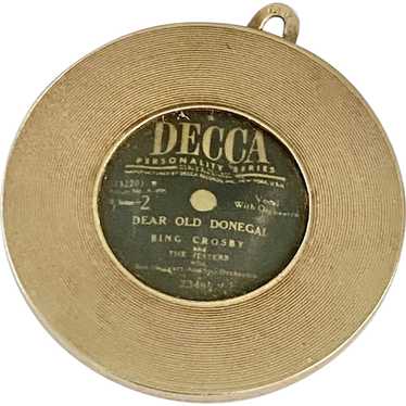 Vinyl Record Vintage Charm 14K Gold Bing Crosby, … - image 1