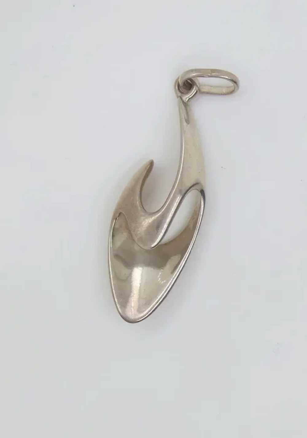 Sterling Silver Italian Pendant - image 2