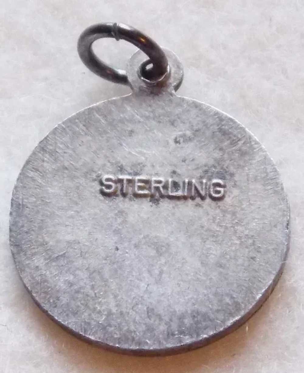 Vintage STERLING & ENAMEL BICENTENNIAL Charm - image 2