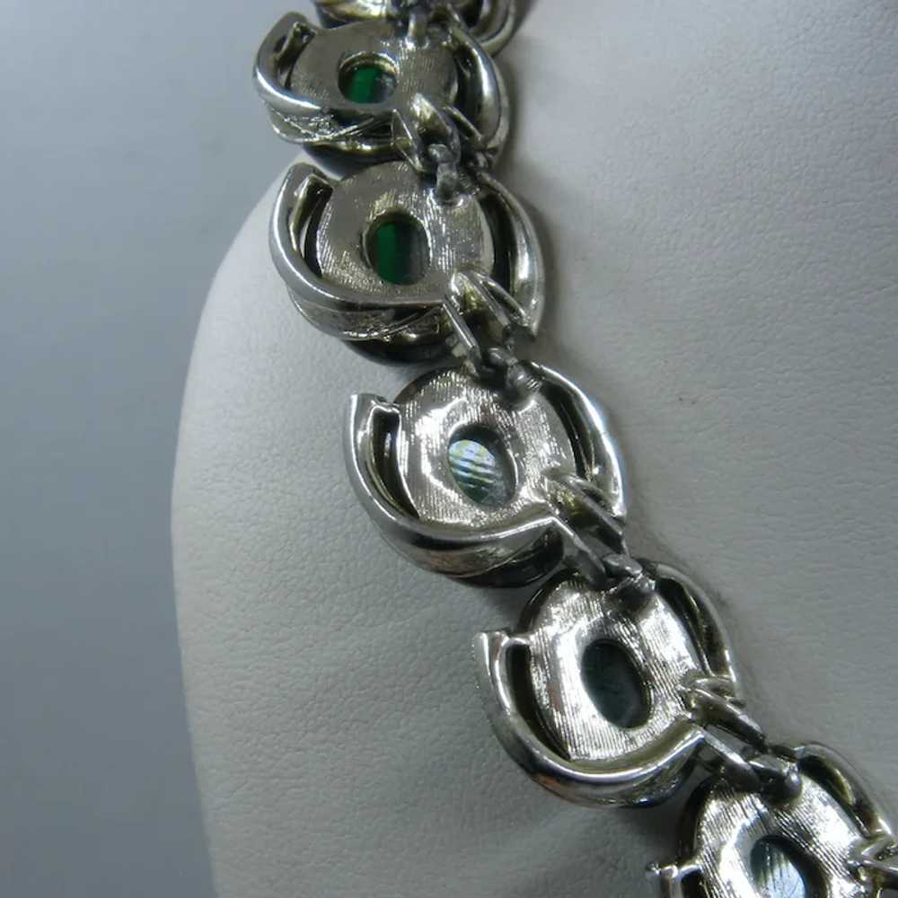 Fabulous 1960s Coro "Moonglow" Riviere Necklace 1… - image 10