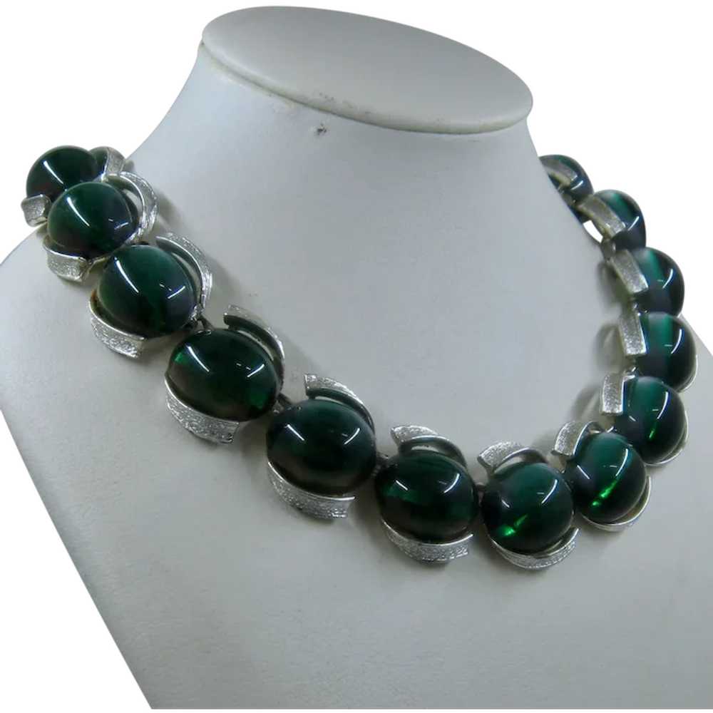 Fabulous 1960s Coro "Moonglow" Riviere Necklace 1… - image 1