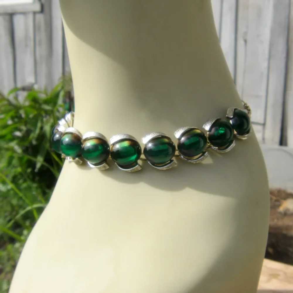 Fabulous 1960s Coro "Moonglow" Riviere Necklace 1… - image 7