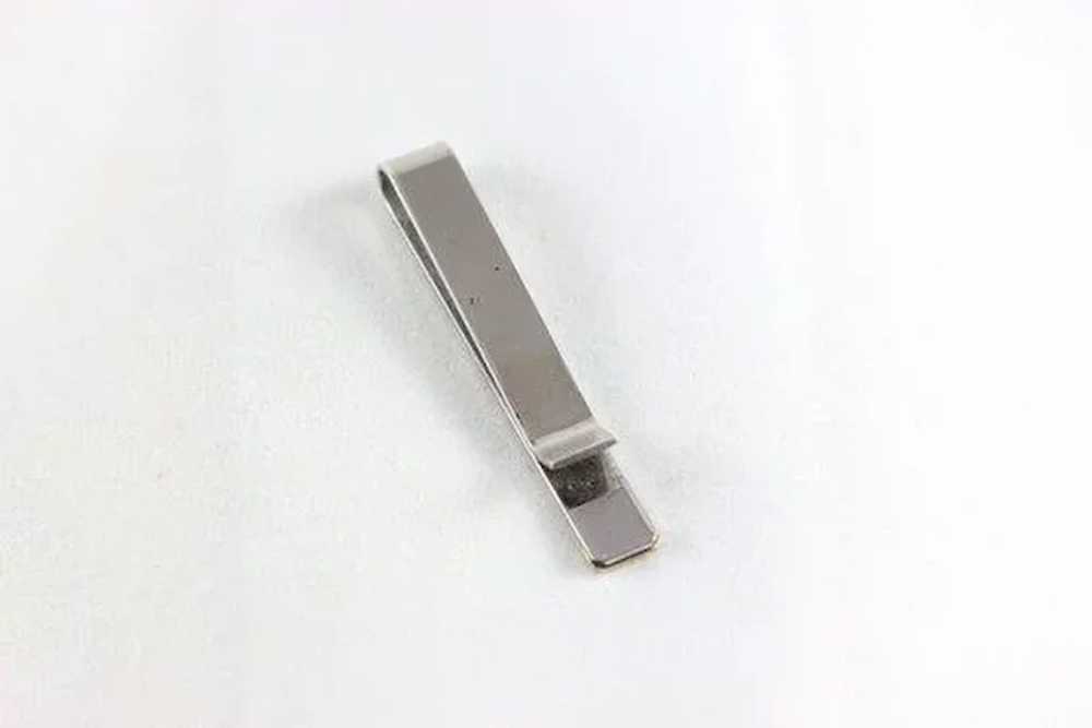 Mens Sterling Silver Tie Bar Tie Clip - image 5