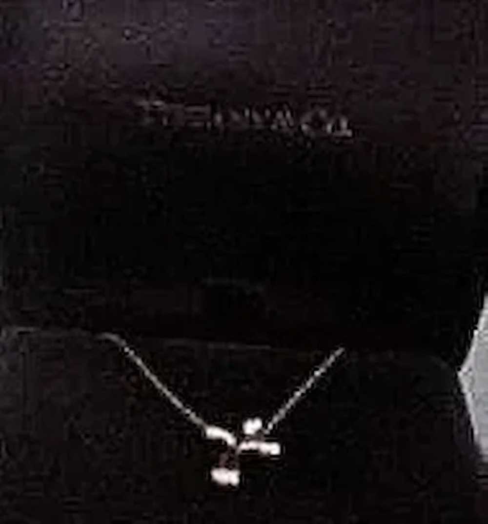 Tiffany & Co. Elsa Peretti Platinum Cross Necklace - image 3