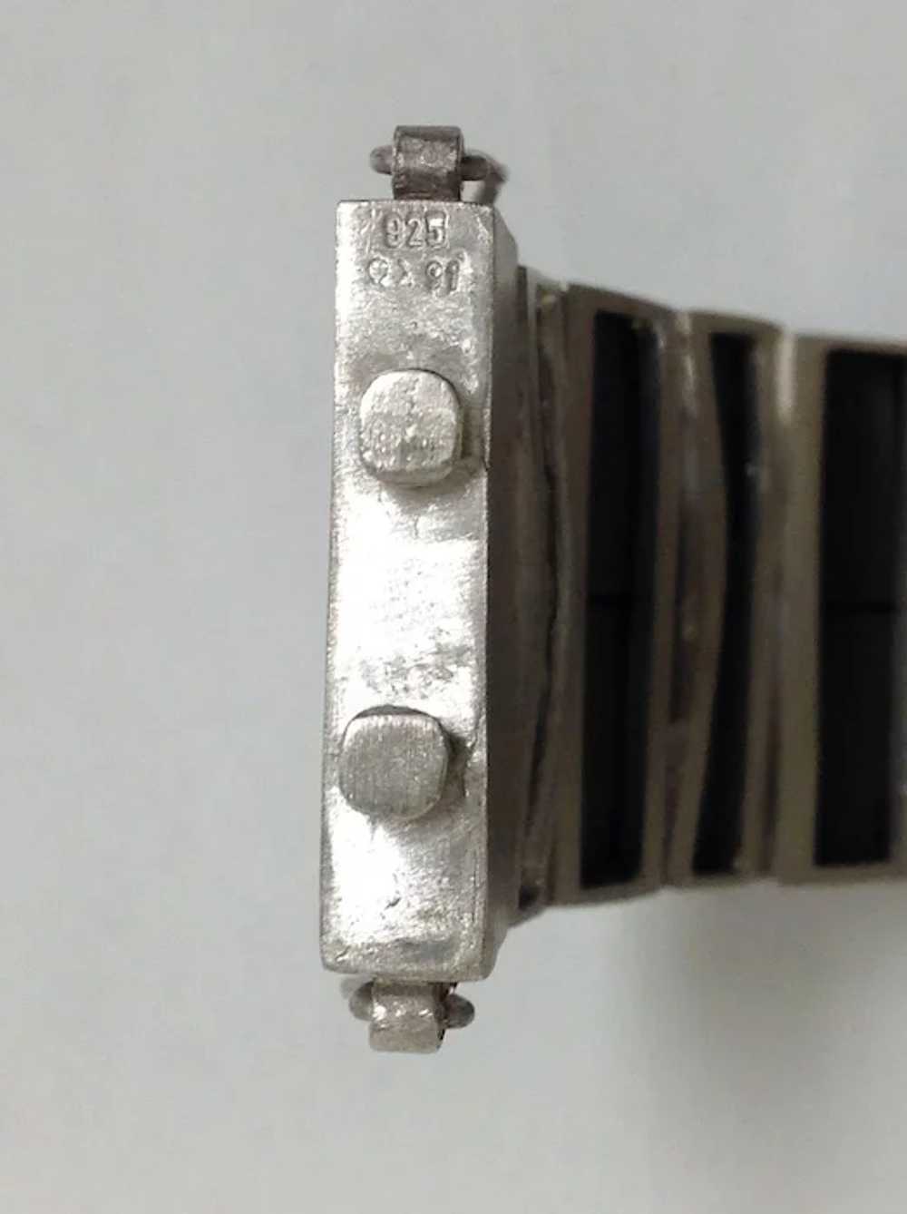 Sterling Bracelet Machine Age - image 7