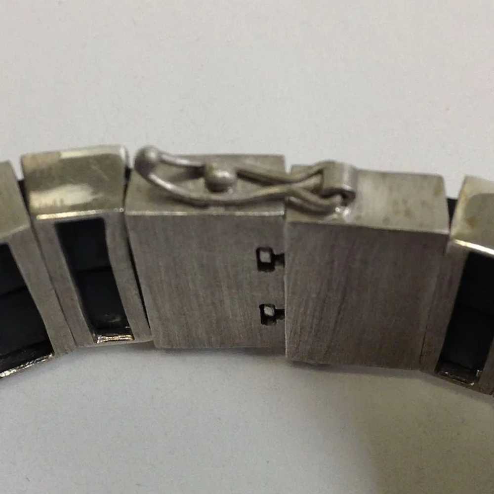 Sterling Bracelet Machine Age - image 9