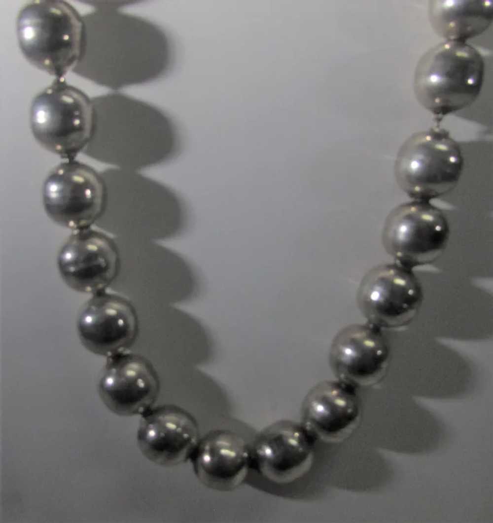 Vintage Silver Tone Beads on a Chain by AlPaca - image 3
