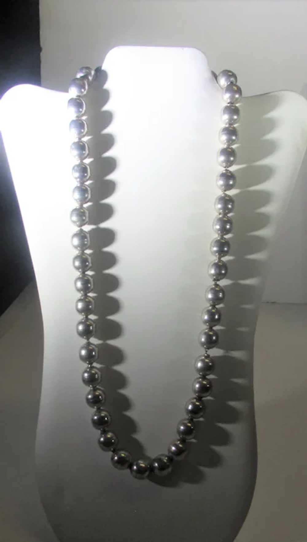 Vintage Silver Tone Beads on a Chain by AlPaca - image 4