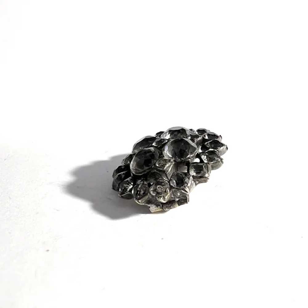 Antique Georgian early 1800s Solid Silver Black D… - image 2