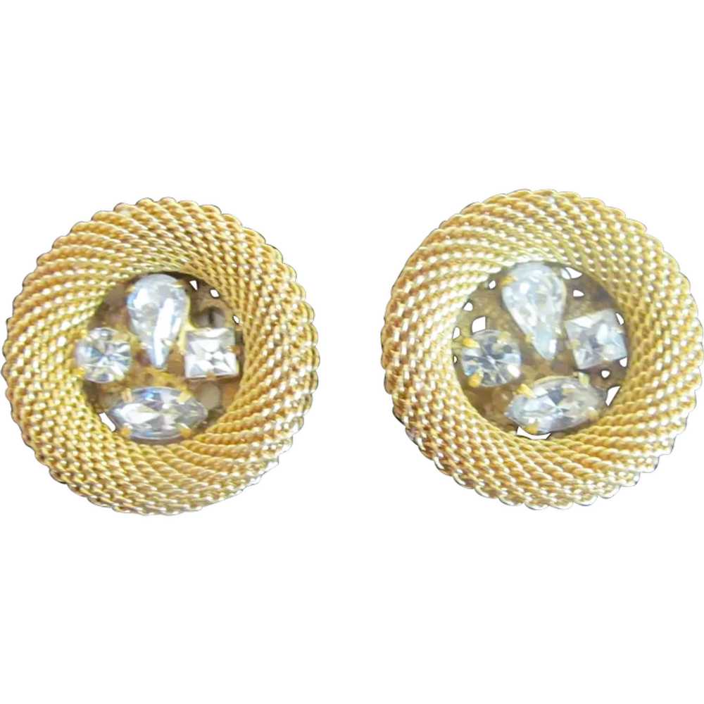 Hattie Carnegie earrings modern look - image 1