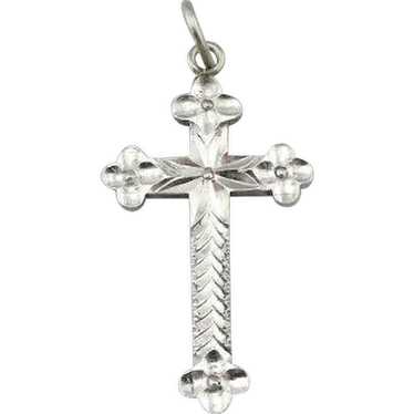 Vintage Cross with Decorative Engraving